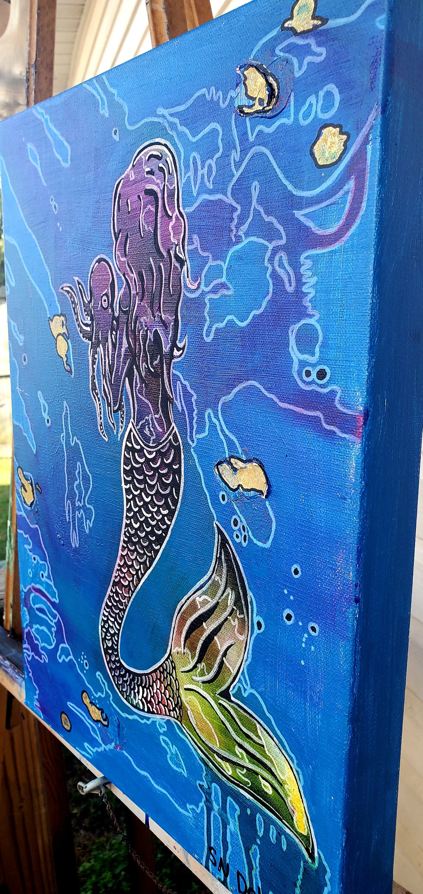 Octo Girl 12x16- Christine Samad