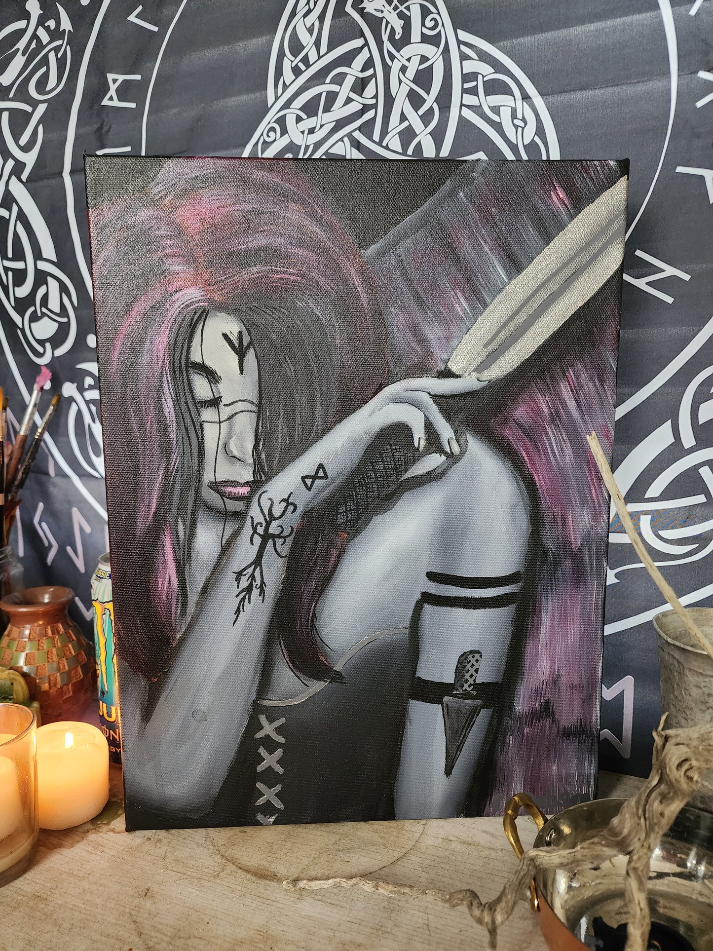 After the battle 12x16