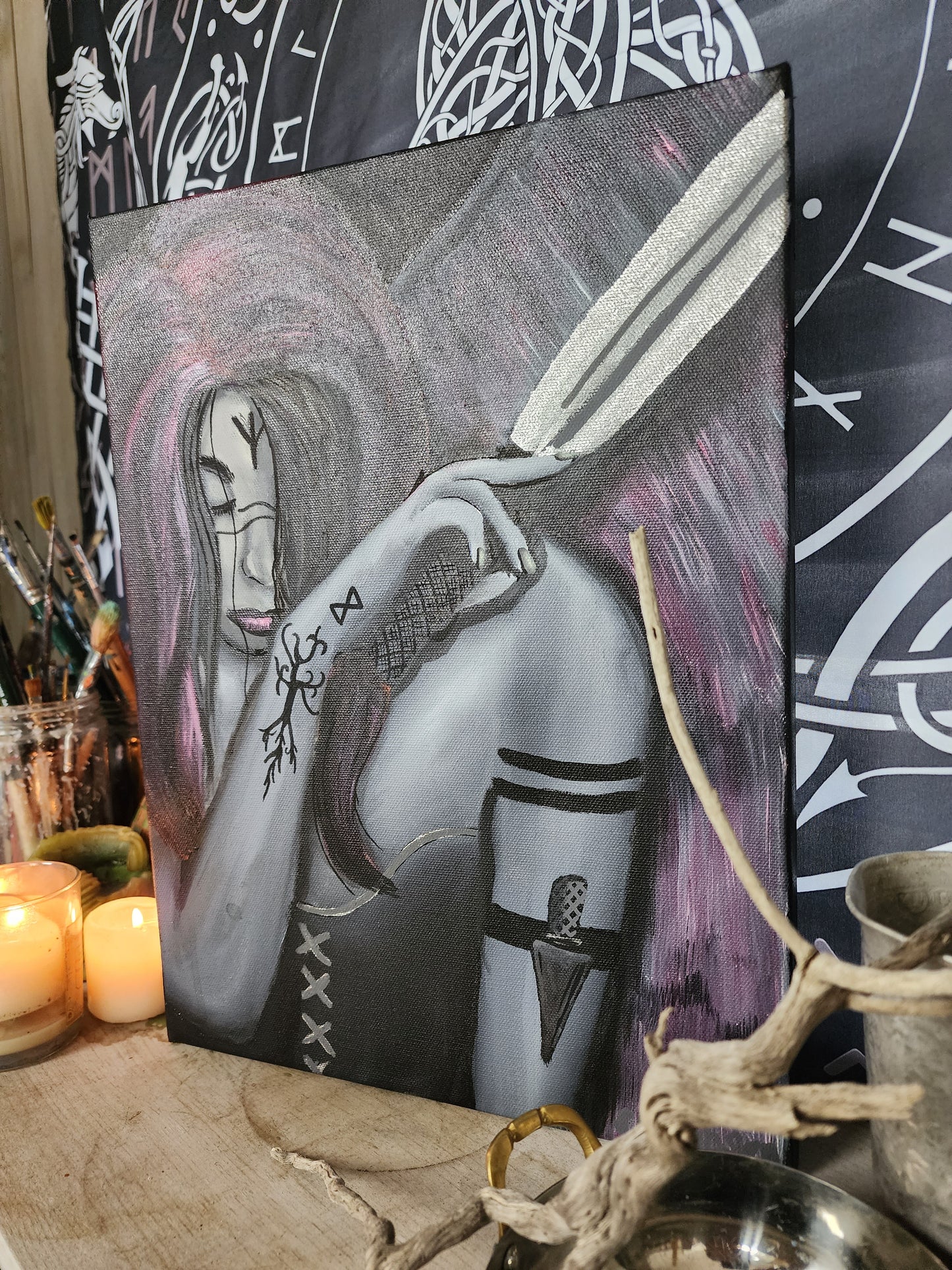 After the battle 12x16
