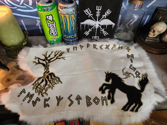 Sleipnir rabbit hide Altar Cloth