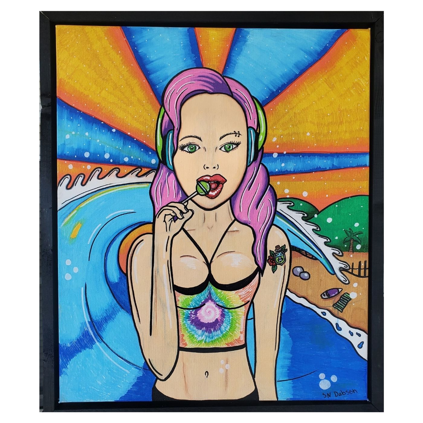 Festival Girl- 20x24 Sunfest 2022