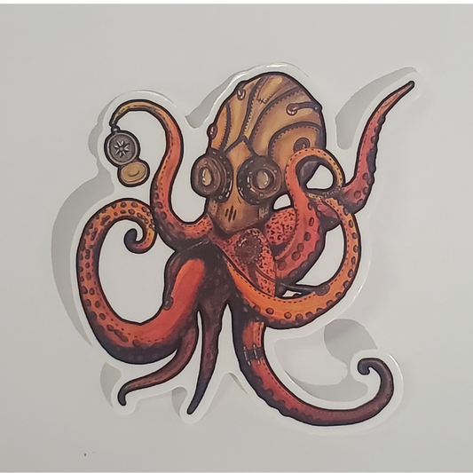 3 inch Tick Tock sticker