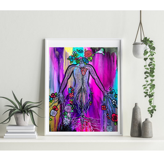 Grounded in Gardenias 8x10 print