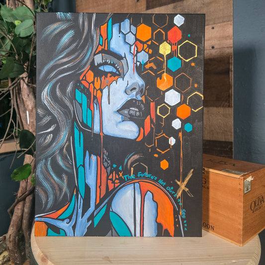 The Future's Not Ours to See 12x16