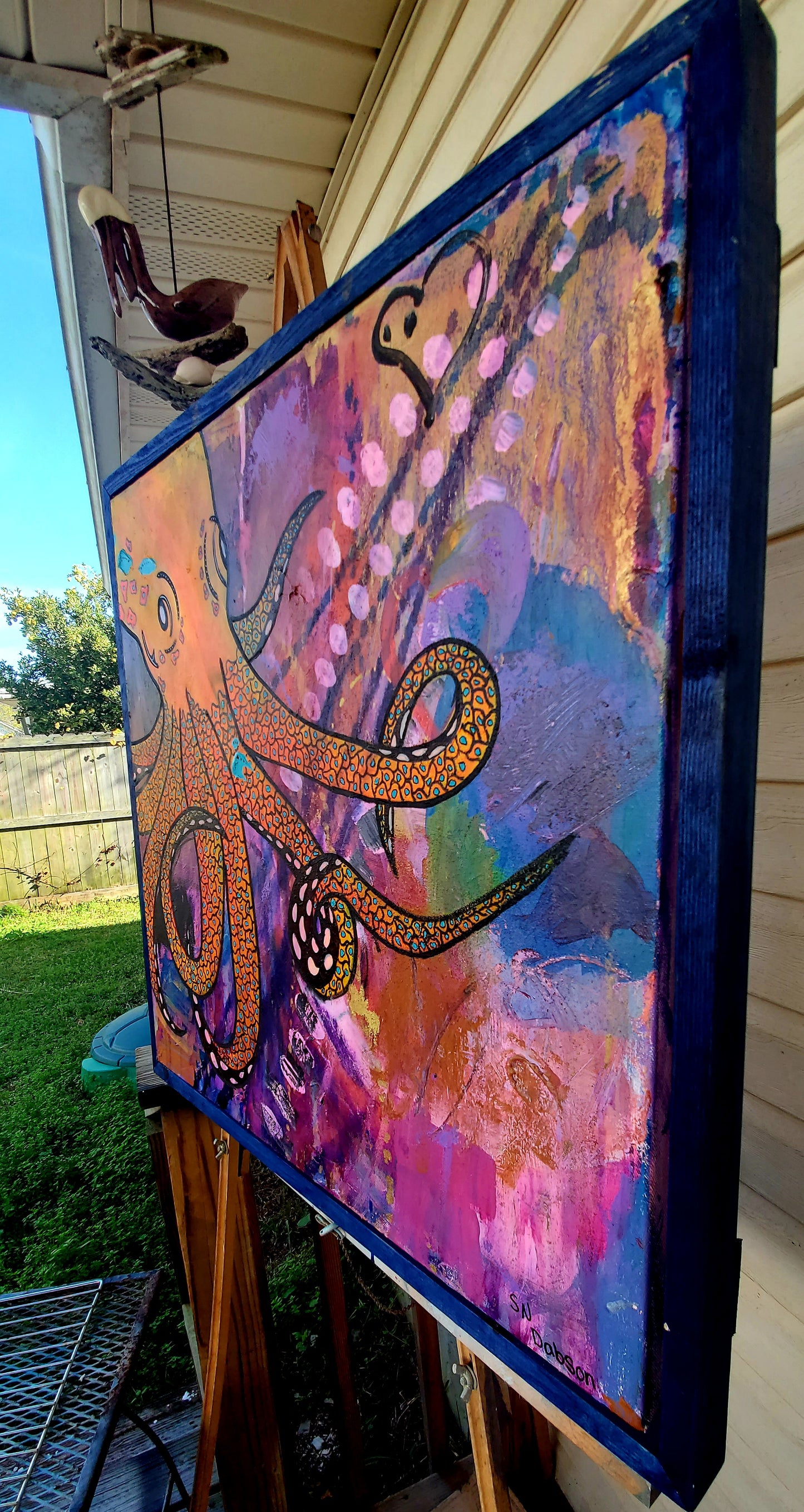 Life is the Bubbles 24x24- Chris Furney