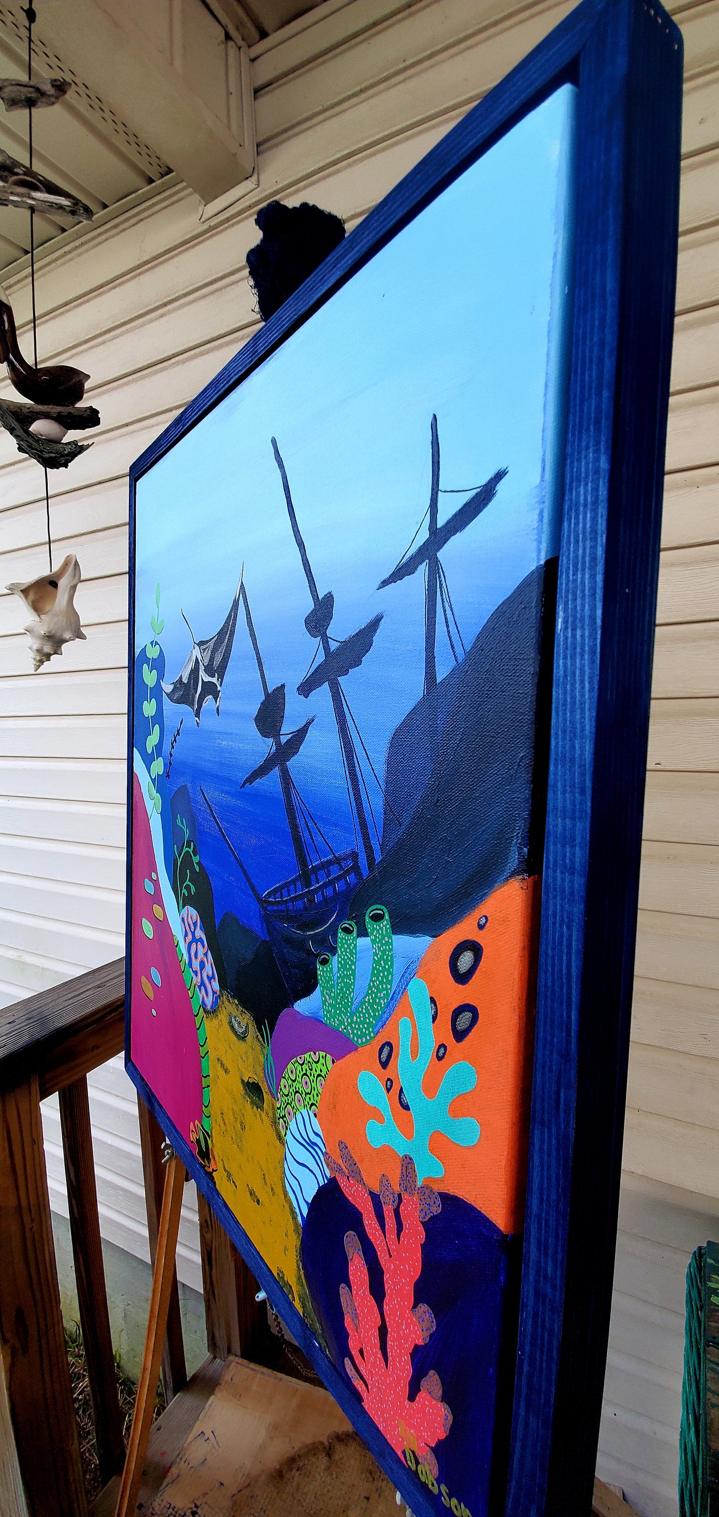 Going Under 20x24- Reserved for M. Valcourt