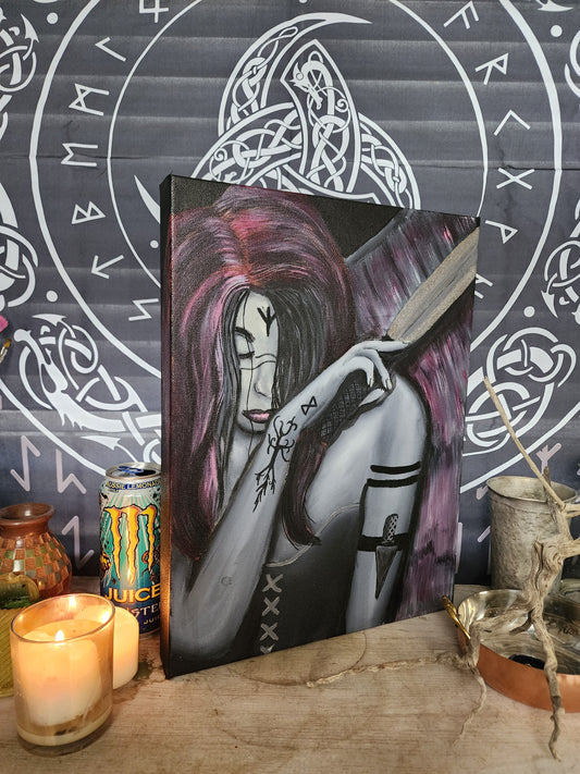 After the battle 12x16